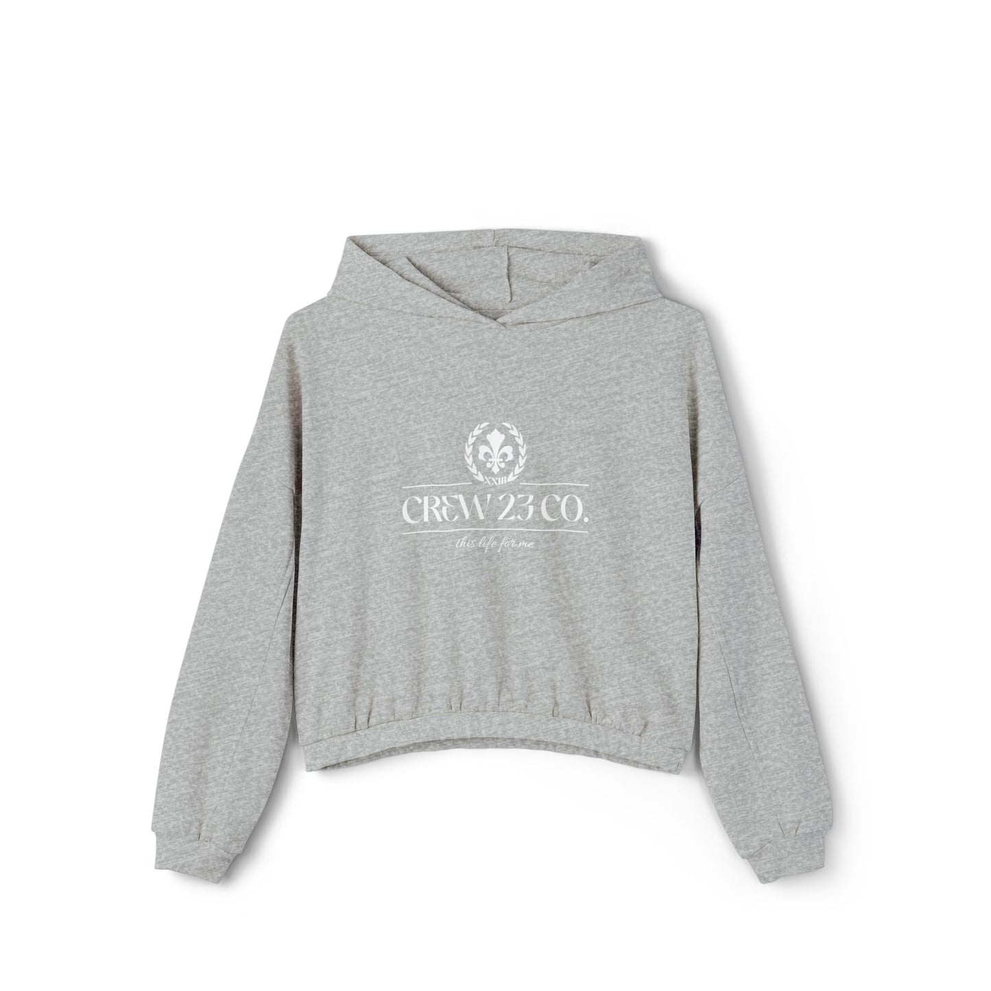 Julia Cropped Hoodie Sweatshirt