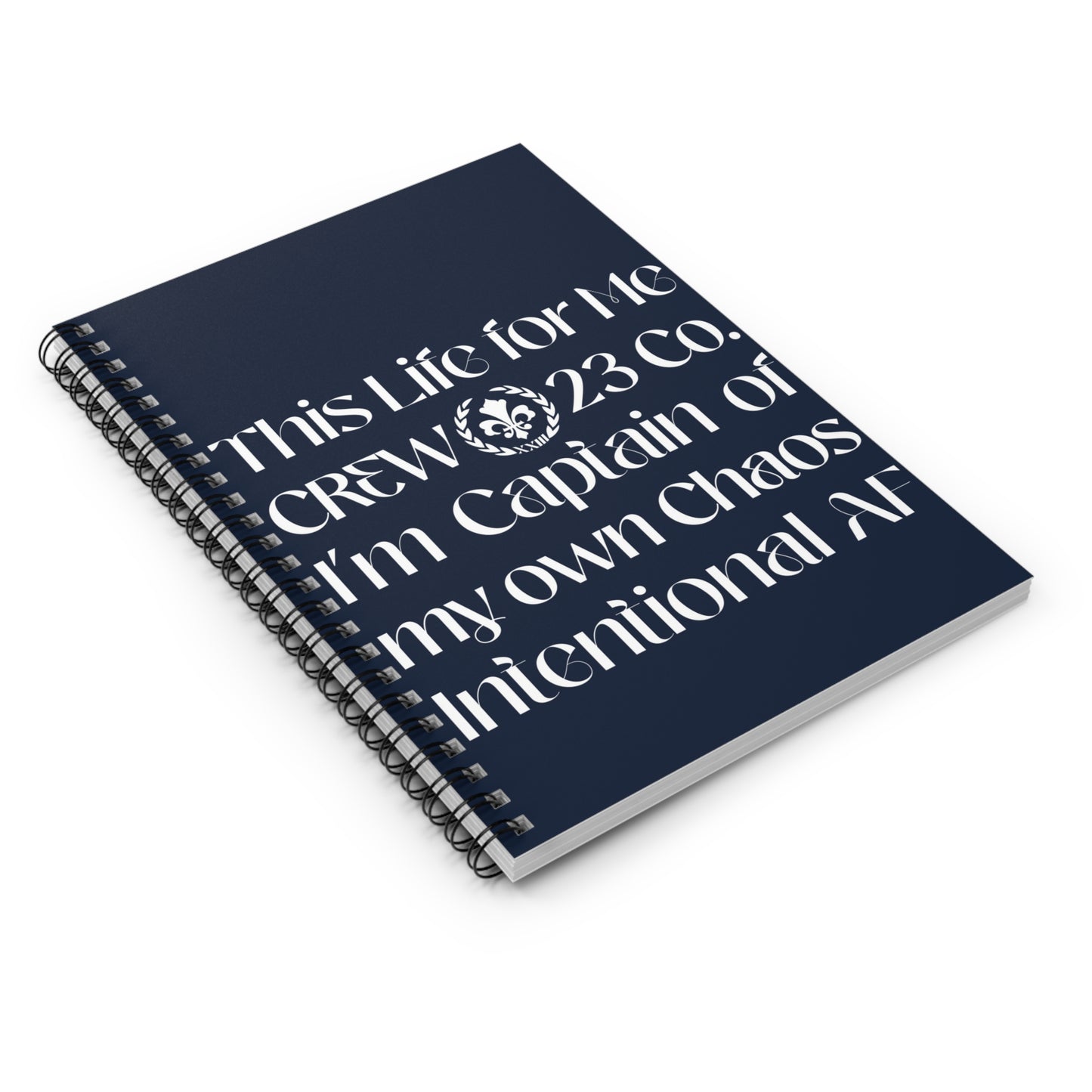 Carlton Spiral Notebook / Navy