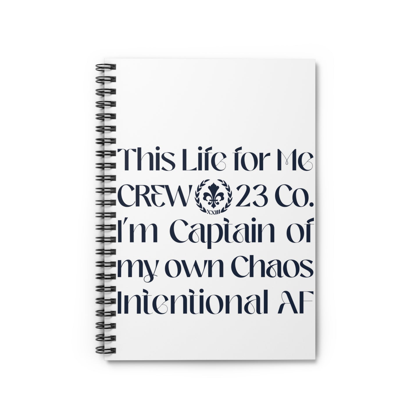 Carlton Spiral Notebook / White