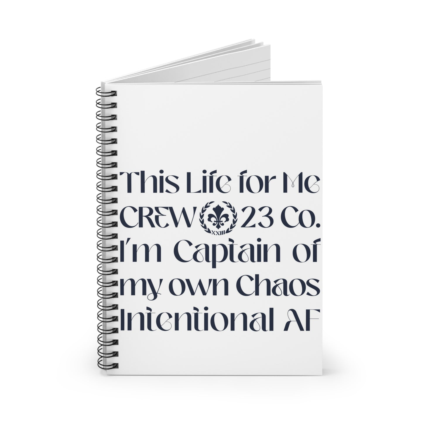 Carlton Spiral Notebook / White