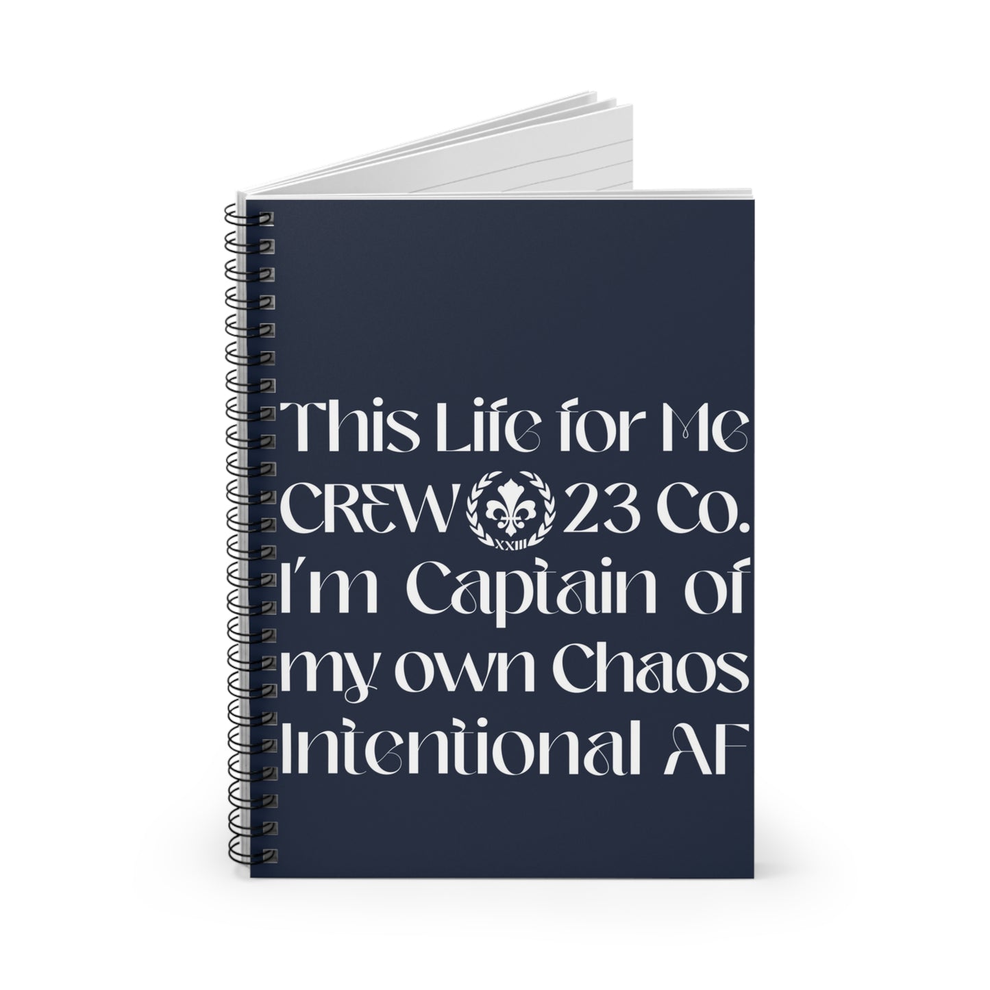Carlton Spiral Notebook / Navy