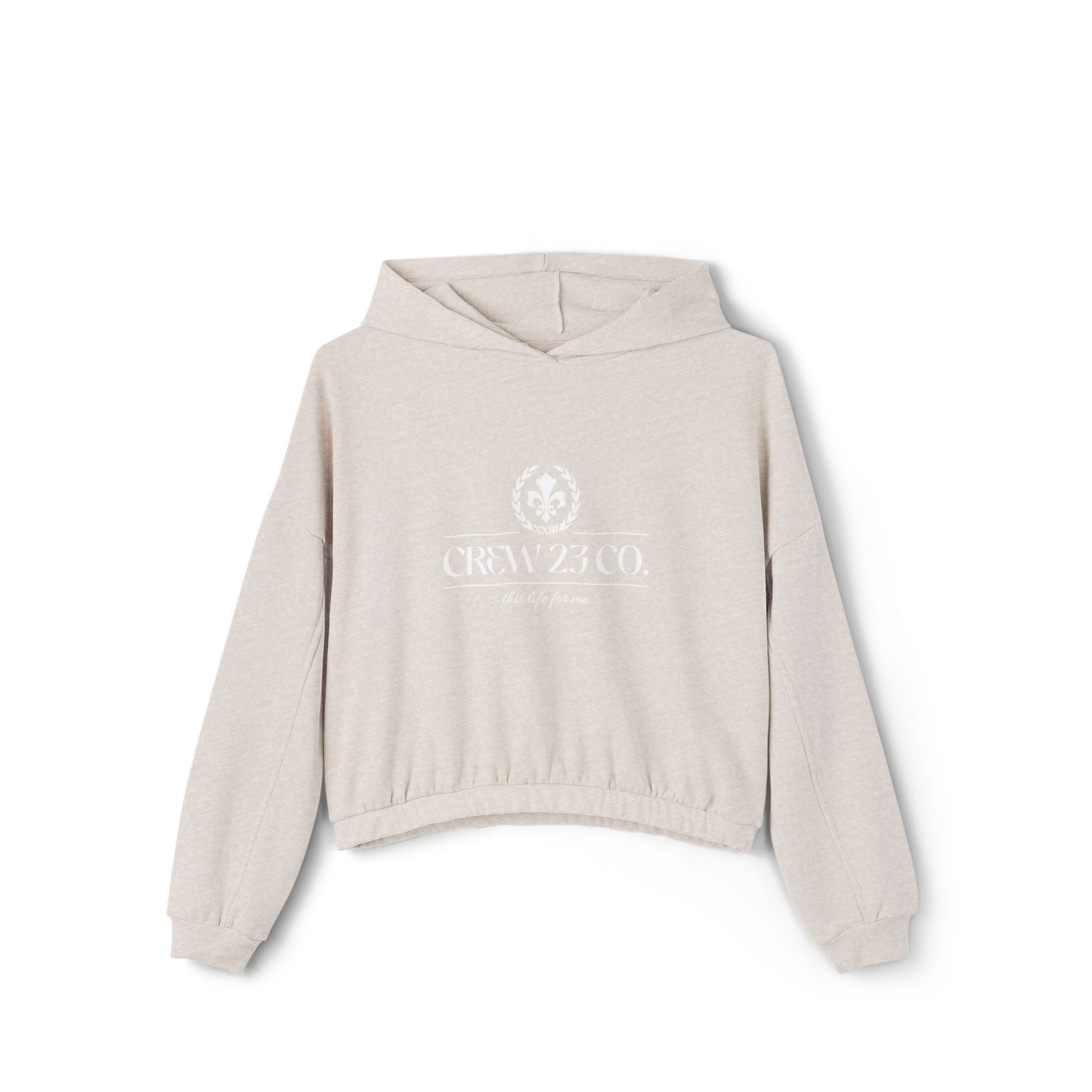 Julia Cropped Hoodie Sweatshirt