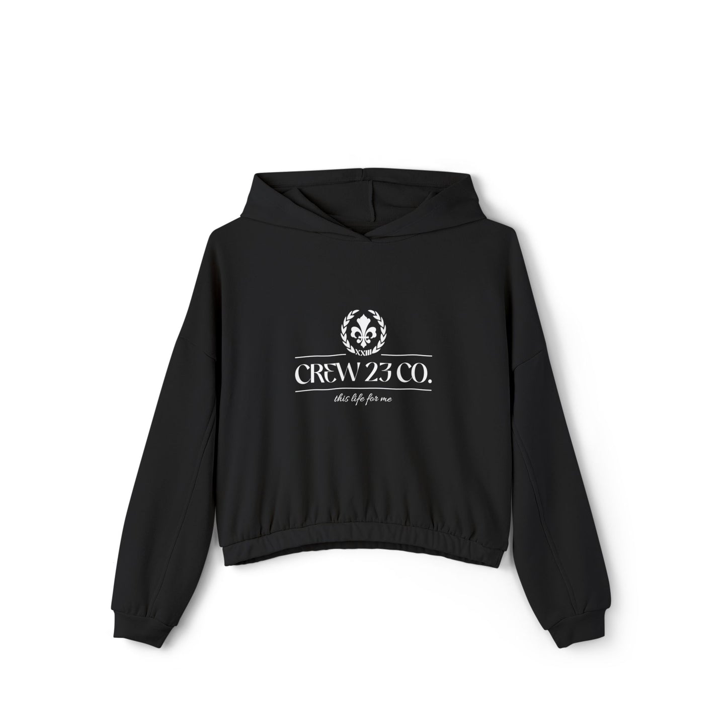 Julia Cropped Hoodie Sweatshirt