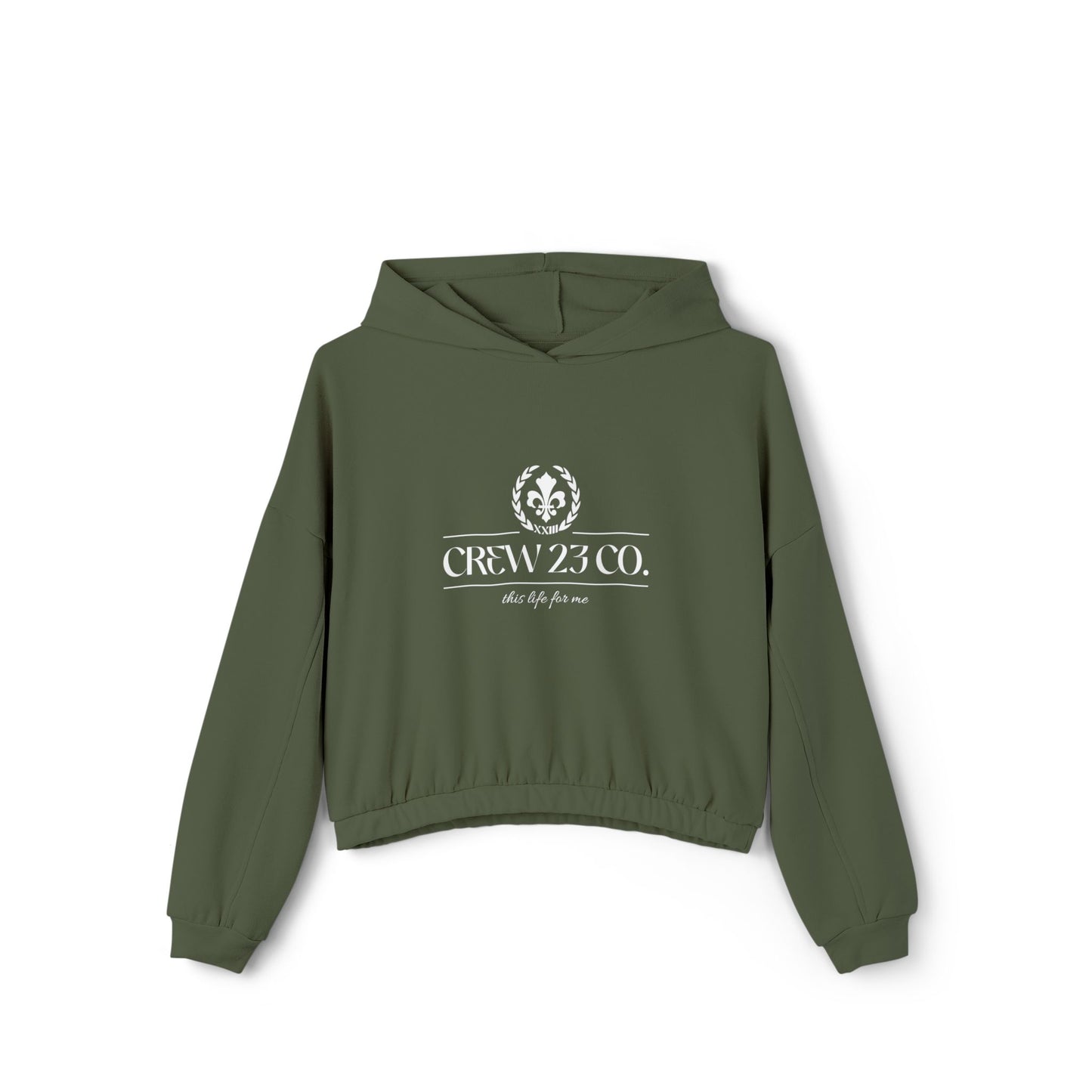 Julia Cropped Hoodie Sweatshirt