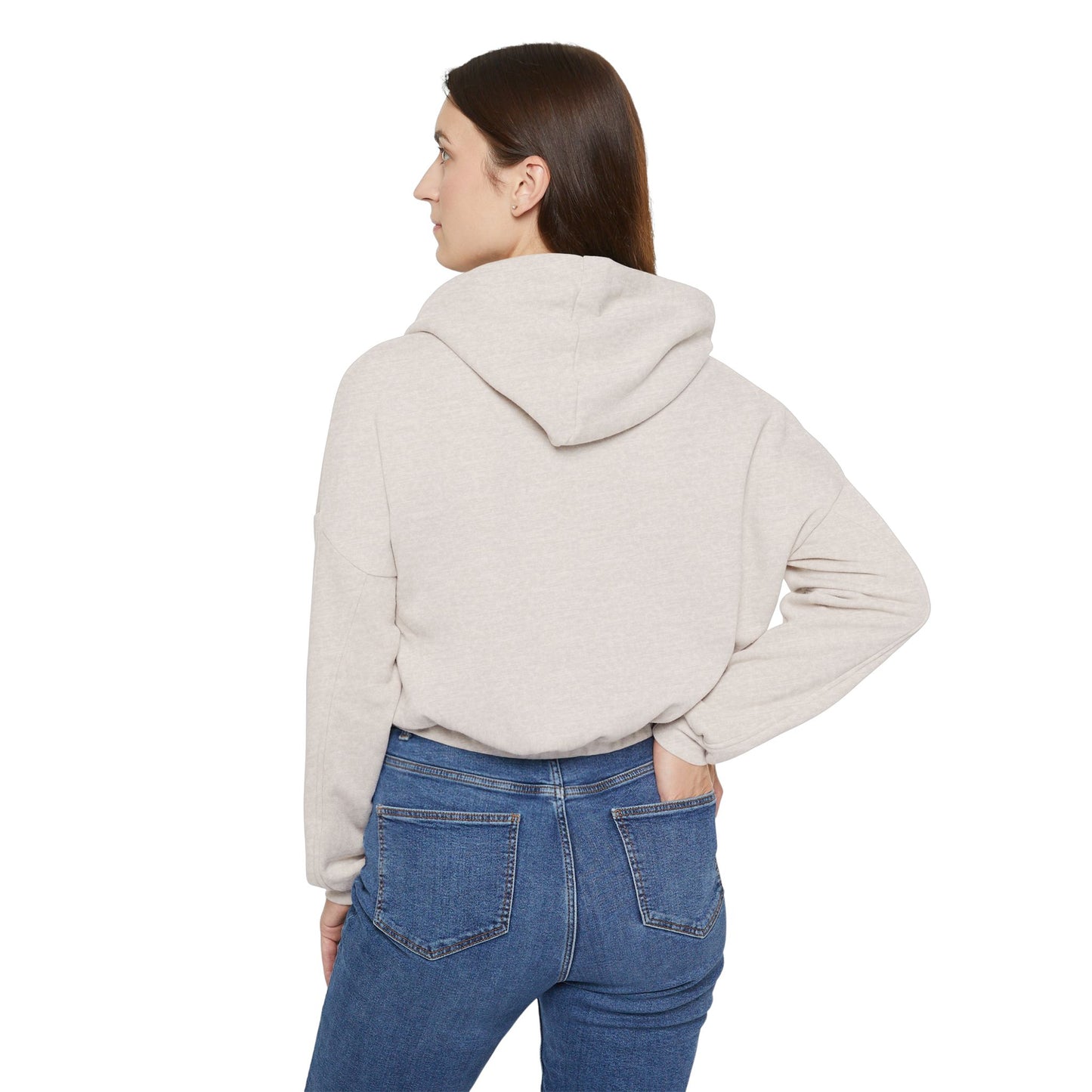 Julia Cropped Hoodie Sweatshirt