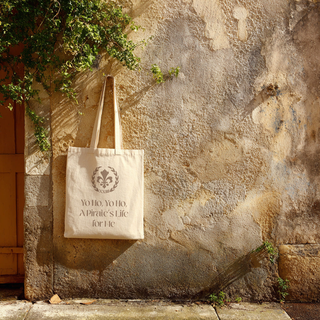 MaryAnn 'Pirate's Life' Tote Bag / Natural