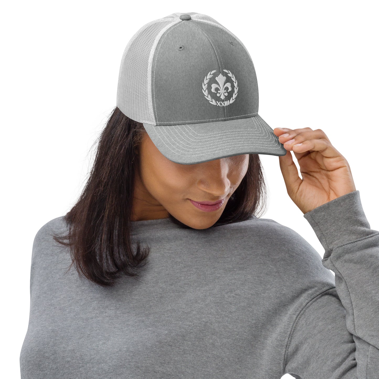 Morgan Hat / White Embroidery