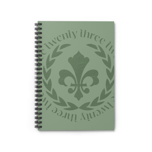 Sebastian Spiral Notebook / Sage