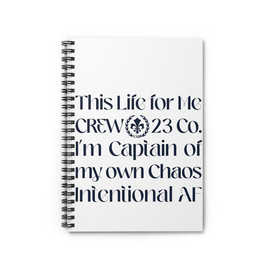 Carlton Spiral Notebook / White