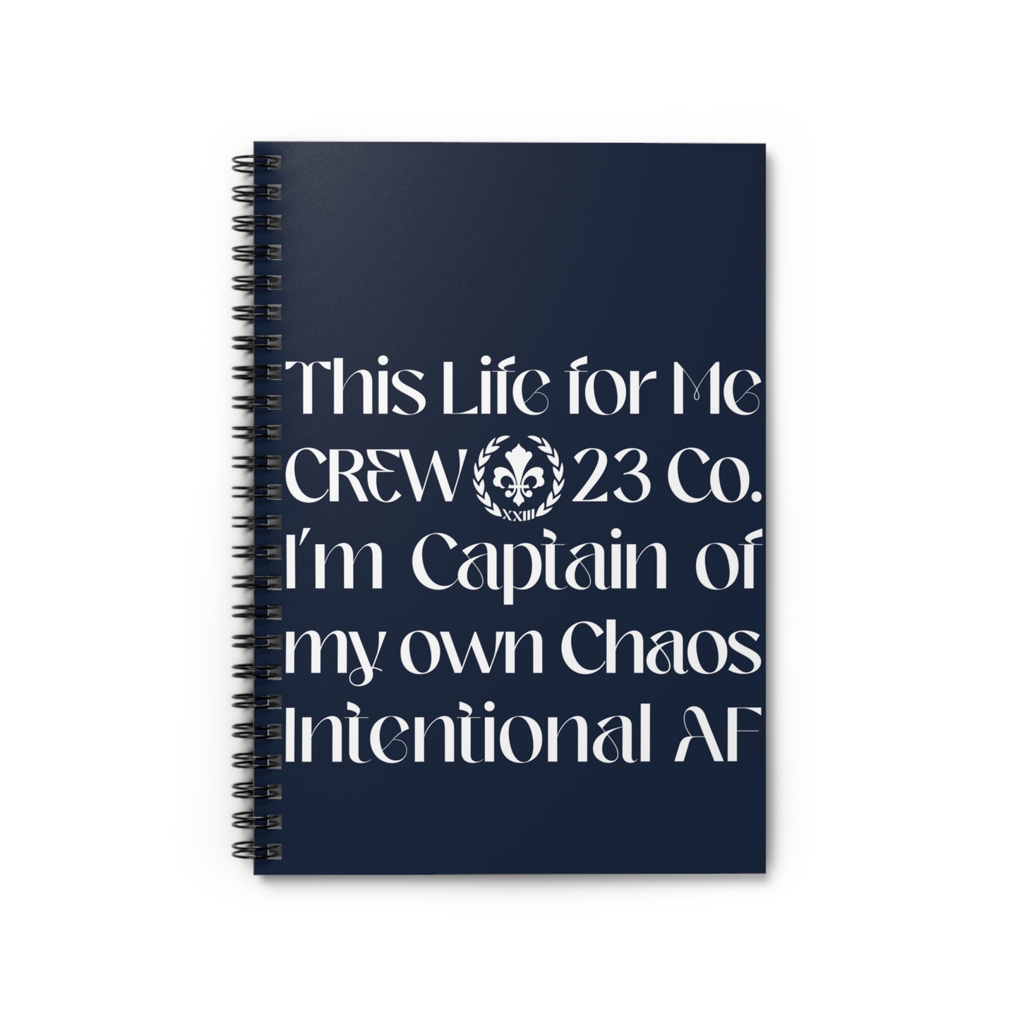 Carlton Spiral Notebook / Navy