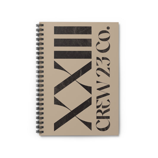 Owen Spiral Notebook / Sand