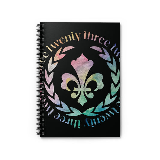 Selena Spiral Notebook / Black