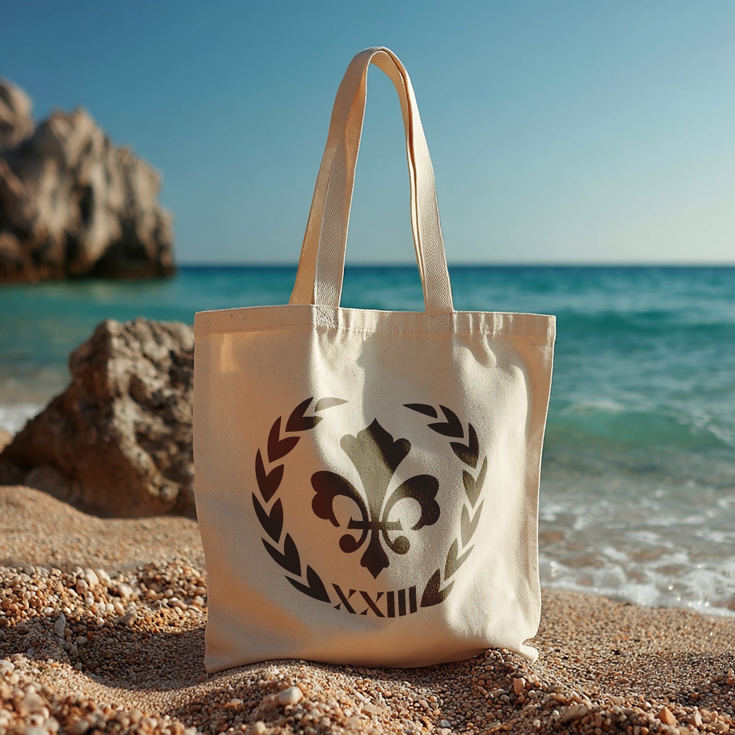Mateo Crest Tote Bag